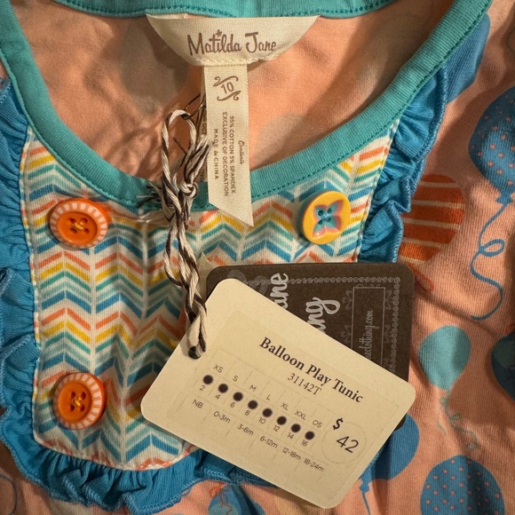 Matilda Jane - Balloon Play Tunic | Size 10| - Picture 3 of 3